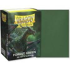 Dragon Shield Matte: Forest Green